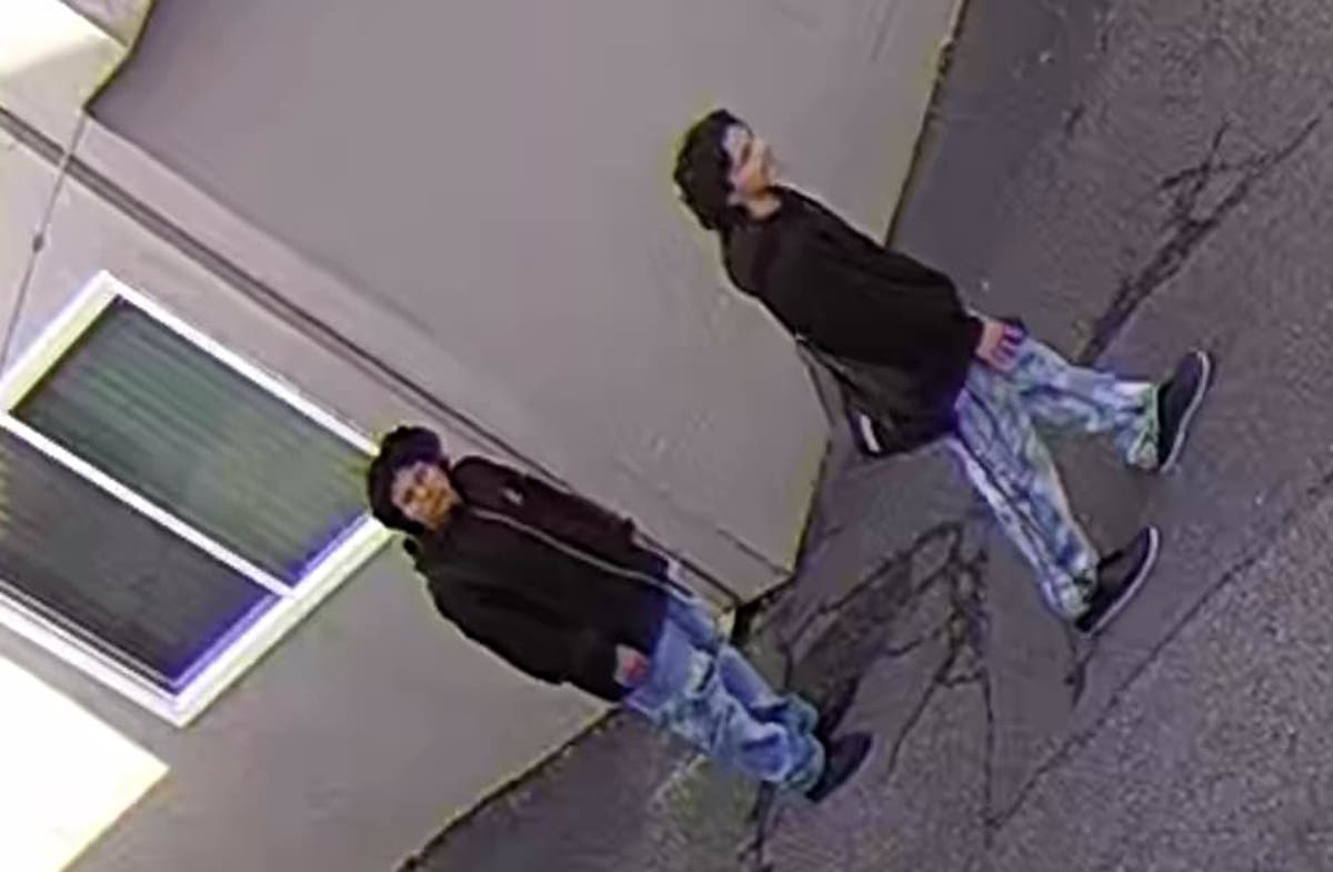 These men are wanted in connection with a burglary.
