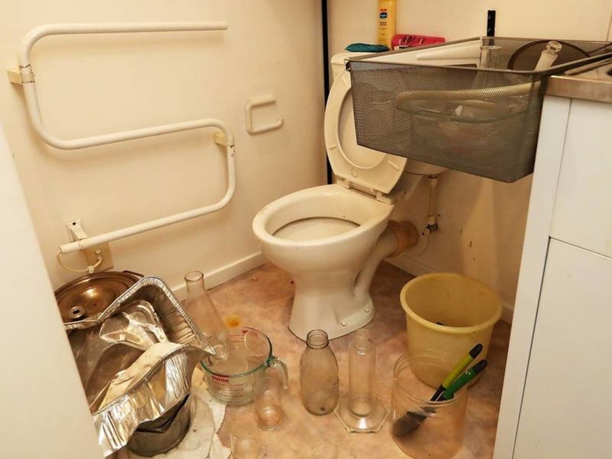 The DEA tracks addresses where meth labs have been busted. 