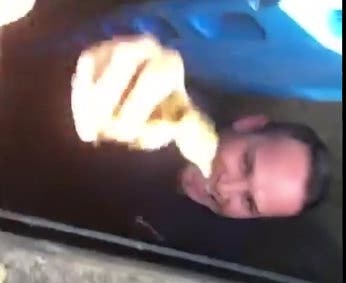 Another duckling safely rescued from a storm drain