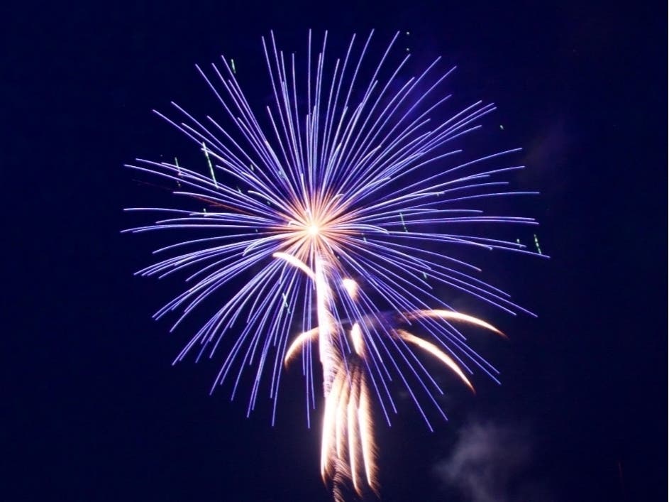 Fourth of July Fireworks over San Francisco Bay