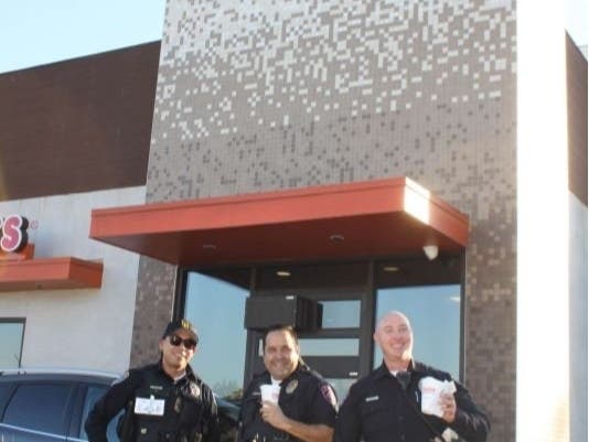 Bay Area officers enjoying last year's event.