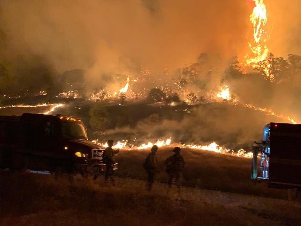 East Bay firefighters are deployed to wildfires in Northern California.