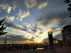 A second shot of the sunset from Jack London Square in Oakland, Calif.