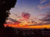 Sunset over Castro Valley, Calif. on Sunday, Oct. 6, 2019.