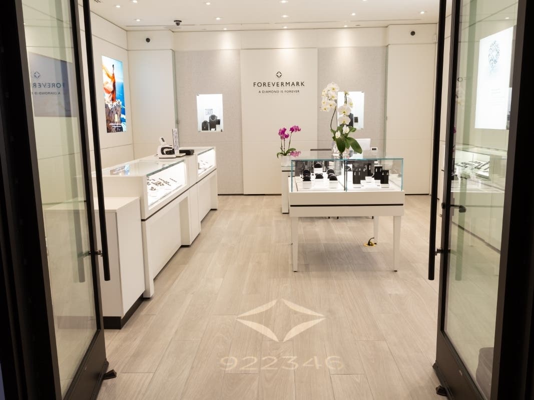 The new Forevermark Diamonds boutique in Walnut Creek, Calif.