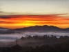 Sunrise photo taken in Orinda, Calif.
