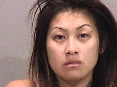 Booking photo for 28-year-old Lisa Saefong of Richmond.