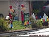 Christmas decorations at a home in Pinole, Calif.