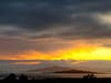 Photo looking out over San Francisco Bay taken from Richmond Annex, Calif.