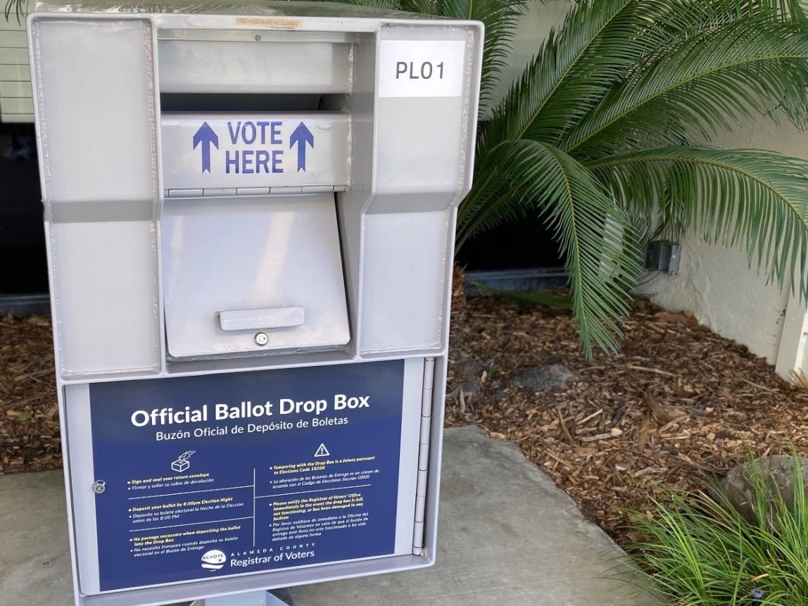 Have you already voted? Drop you ballot in any USPS mail box, or the official drop box. A list of locations is below.