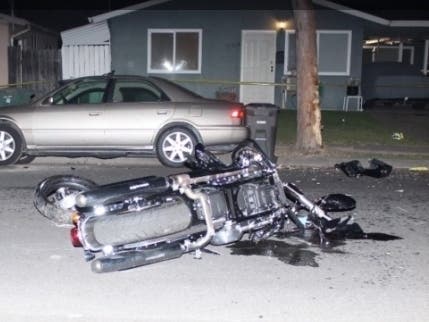 The motorcycle crash Friday evening in Union City.