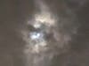 Moon and clouds, Newark, Calif.