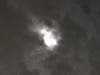 Moon and clouds, Newark, Calif.