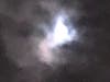 Moon and clouds, Newark, Calif.