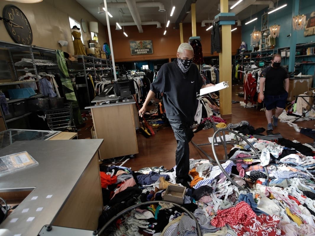 Looted store, like so many in Hayward and across the U.S.
