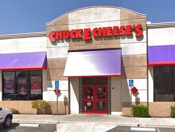 Chuck E. Cheese in Newark, Calif.