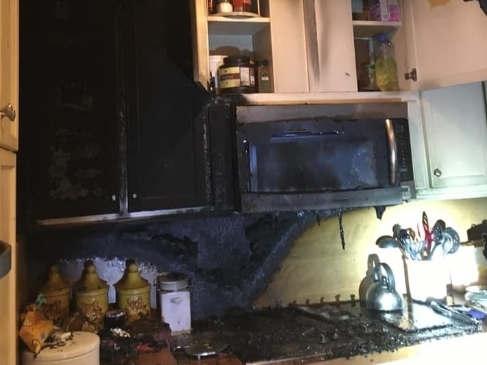 Aftermath of the fire in Castro Valley, Calif.