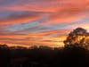 Sunset from Castro Valley, Calif.