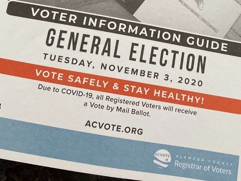 Residents have begun voting for the November eletion.