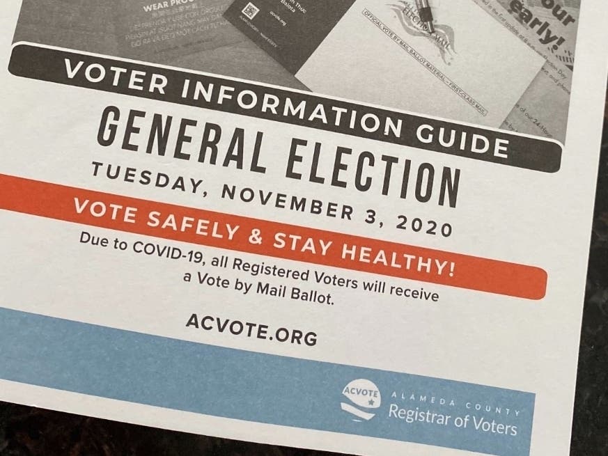 Residents have begun voting for the November eletion.