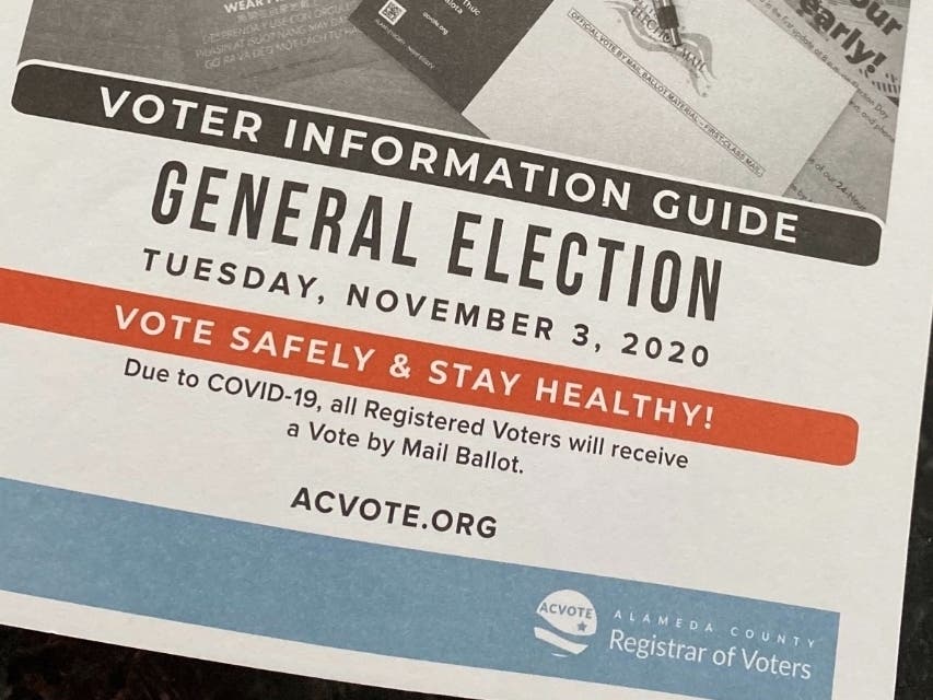 Residents have begun voting for the November eletion.