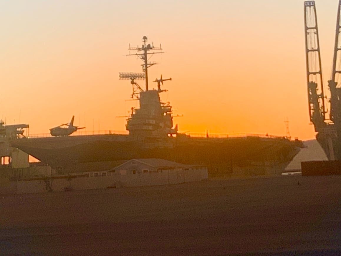 The USS Hornet, Alameda, Calif.
