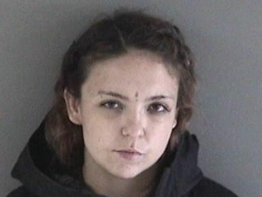 Booking photo of Amelia Minjarez​