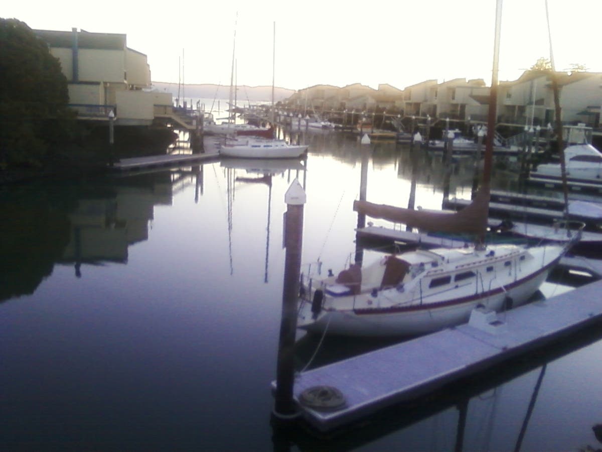 Early morning in Alameda, Calif.