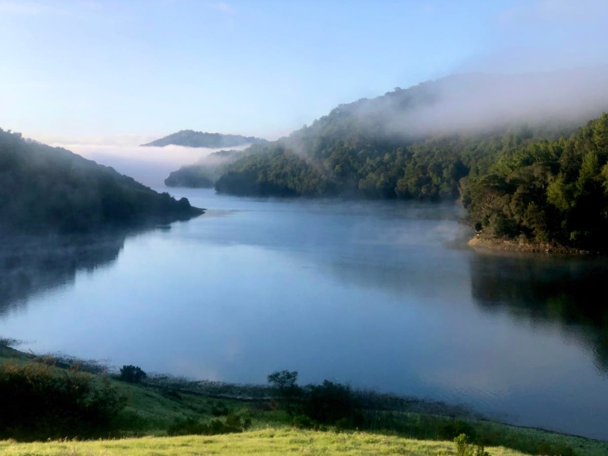 The view from King’s Canyon Trail, Moraga, Calif.
