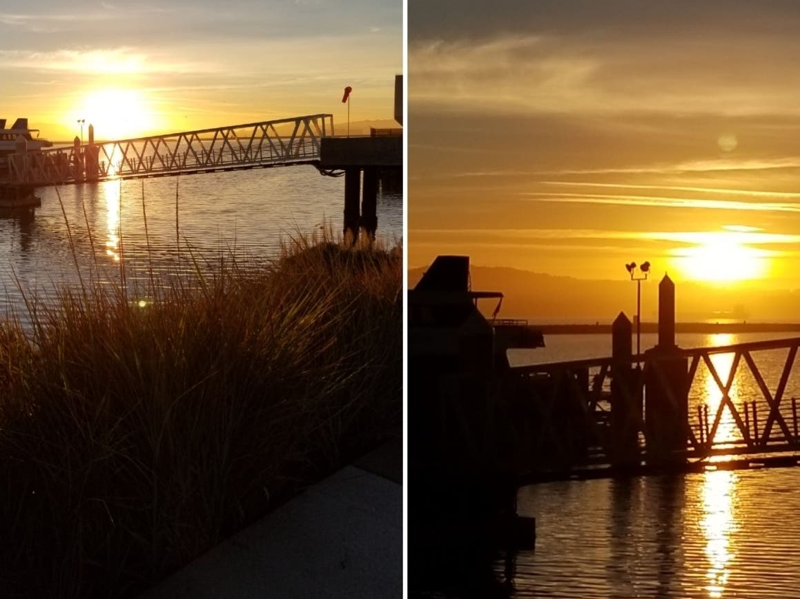 Sunset from Alameda, Calif.