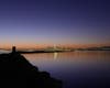 San Francisco skyline with the Bay Bridge.
