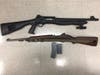 Guns.