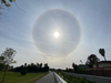 Another view of the sun halo, Fremont, Calif.