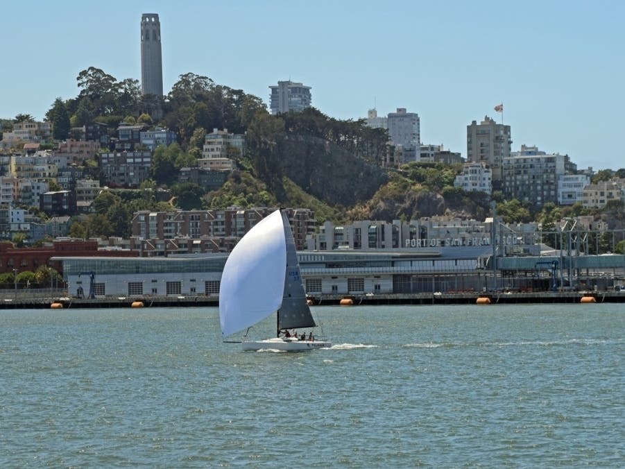 San Francisco's Telegraph Hill and Coit Tower.