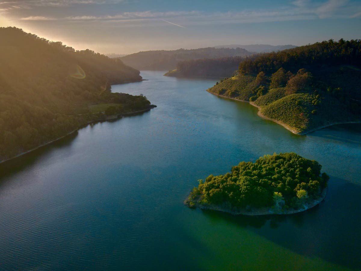 Lake Chabot, San Francisco Bay Area, Calif.