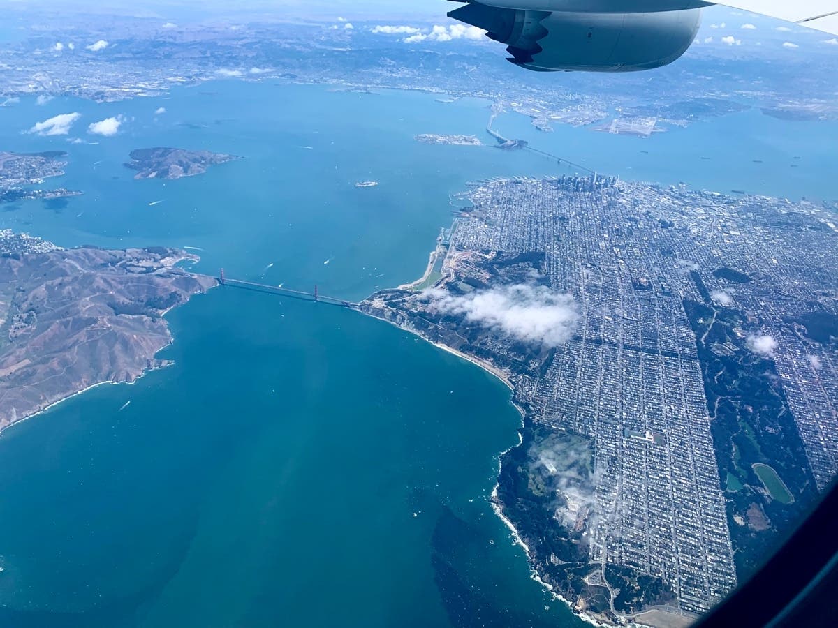 Have fun spotting the Golden gate Bridge, the Bay Bridge, Golden Gate Park, and more!