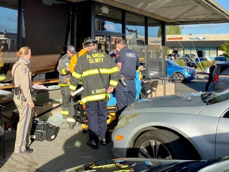 Damage to the business was minimal.