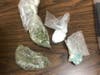 Drugs confiscated during arrest.