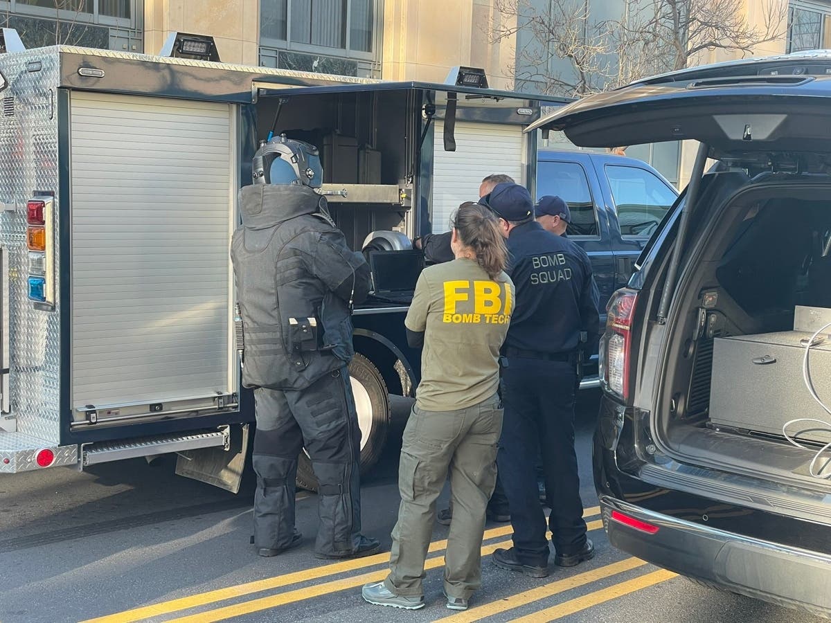 City, county and federal investigators all converged at the scene until the all-clear was given.