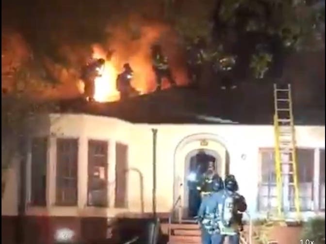 This house fire in the 1300 block of Clinton Avenue Sunday morning caused extensive damage.