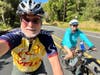 Ethan and Pat Bernstein during the biennial Stroll & Roll through Niles Canyon on state route 84.