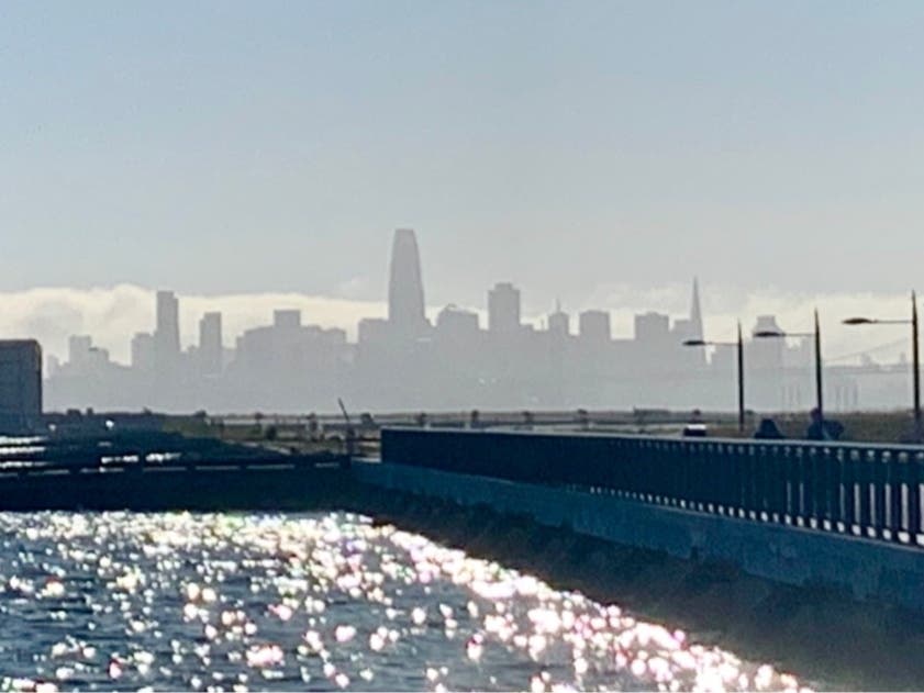 San Francisco skyline as seen from Alameda, Calif.