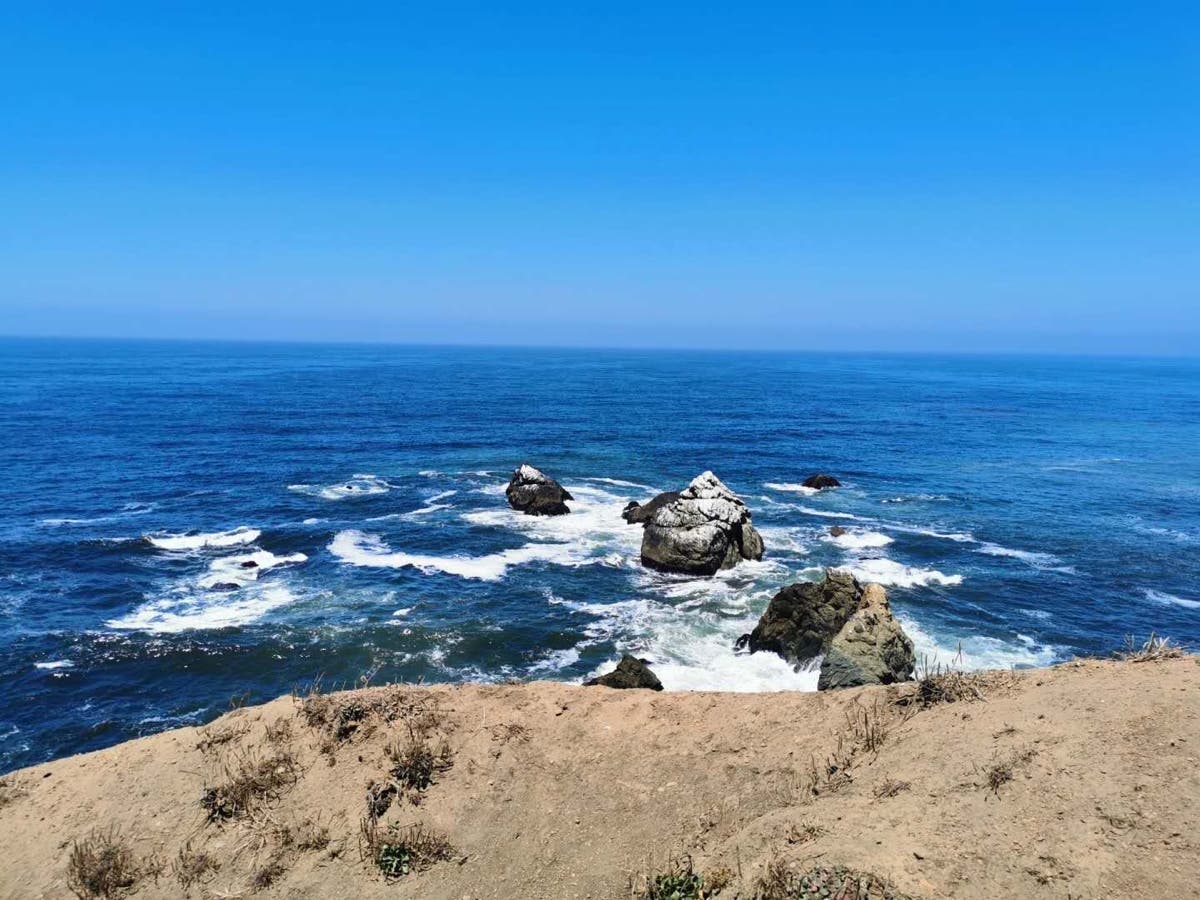 California coastline.
