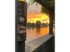 Sunset in Alameda, Calif.