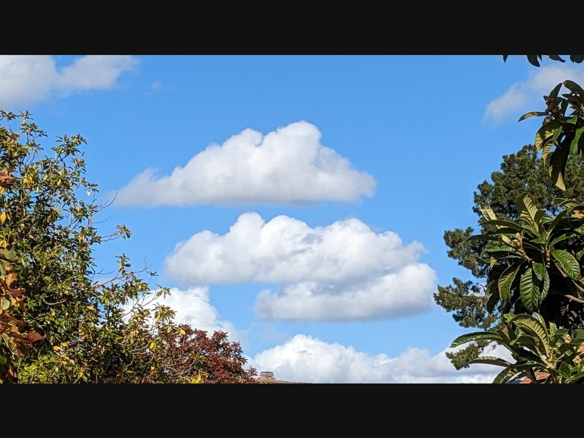 The sky over Fremont, Calif.