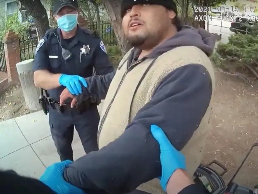 Video of the in-custody death was released by the Alameda Police Department.