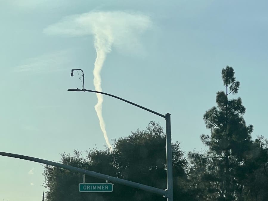 This cloud was spotted Friday morning during the commute.