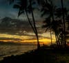 Sunset, Maui, Hawaii.
