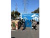 Prologis volunteers assemble a Habitat for Humanity playhouse.