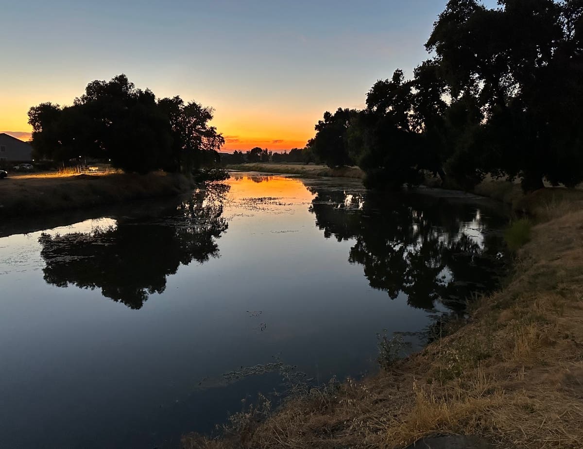 Twilight in Sacramento, Calif.